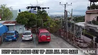 FOR SALE . DU7F HAM RADIO SET UP