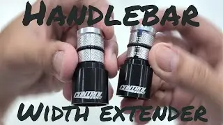 Handlebar width extender