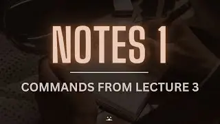 Notes 1