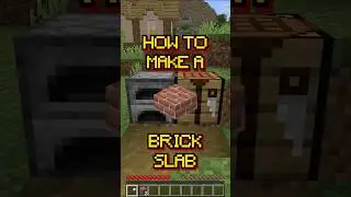 #shorts Minecraft: How to make a Brick Salb