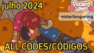 C&Oacute;DIGOS POCKET LOVE | JULHO 2024 | POCKET LOVE CODES | POCKET LOVE GIFT CODES | REDEEM CODES 🎁🎁
