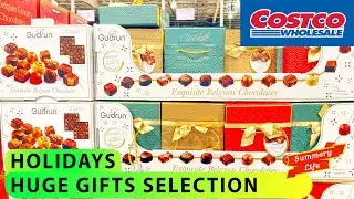 NEW CHRISTMAS GIFTS AT COSTCO CHOCOLATE GIFT BASKETS TRUFFLES COOKIES STORE WALKTHROUGH