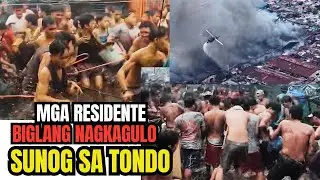 MGA NASUNUGAN SA TONDO MAYNILA NAG AGAWAN SA KABLE NG KURYENTE #trendingnow