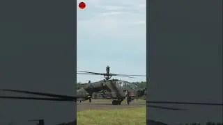 Watch: American Apache Load and Fire SPIKE Missile! #militaryeverything #aviation
