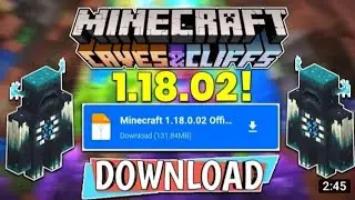 How To Download Minecraft 1.18.02 Official Version in Android 2021 For Free /in Hindi/ #Minecraft