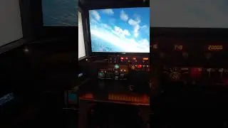 Out of Hamburg #aviation #cockpit #boeing737 #homecockpit #flightsimulator #simpilot #msfs2020 #msfs