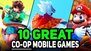 Top 10 CO-OP Mobile Games to Play With Friends in 2025 | Best Android & iOS Co-Op Games