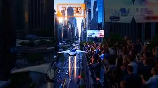 🚀Flying Cars Through Time🛸 | Ultra-Realistic AI Future #FlyingCars #FutureTech #AIArt #SciFiVision