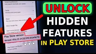 Secret Play Store Feature for Exclusive Access to New Apps on your android! Enable this settings