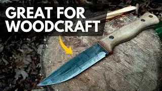 Высокопроизводительный бюджетный нож для бушкрафта | Beavercraft Breeze BSH6