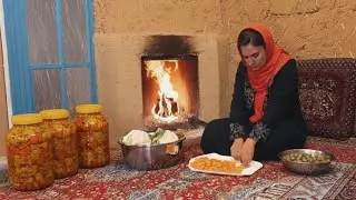 Village Life ASMR | Making Pickles in the Mountains