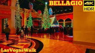 LasVegasWalk &bull; Bellagio Hotel and Casino &bull; November 2025 (4K HDR)