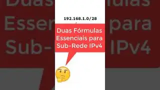 Duas f&oacute;rmulas que voc&ecirc; deve saber para entender subrede IPv4