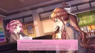 Monika plays piano - Doki Doki Literature Club Plus