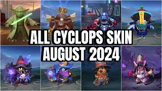 [Moonton] Mobile Legends All Skin!!! - Cyclops&rsquo;s Skin as of August 2024 including Collector Skin