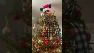 Mickey ears on a 9 foot tree?!
