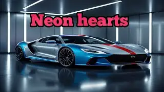 Neon hearts (Official lyrics music)