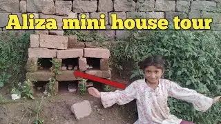 Aliza Ka Mini House 🏡 | Tiny Build, Big Imagination 💫 #MiniHouse #CreativeVlog #AlizaVlog