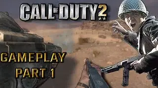 Call Of Duty 2 | Gameplay Part 1| XBOX | No Commentary