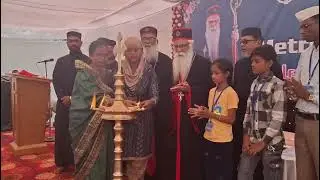 Ceremonial Welcome for Moran Mor Dr. Samuel Theophilus Metropolitan at Clergy Conference in Gujarat.