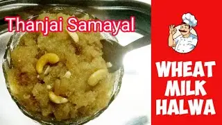 WHEAT MILK HALWA
