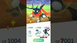 14,000+ Cp Shadow Tyranitar vs Shiny Greninja family ✨ (Pokemon GO)
