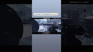 Crazy Killcam😦! #shorts #callofduty #cod #trickshotting #faze #bo6 #coldwar