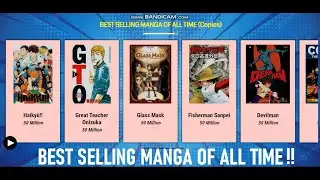 Best Selling Manga of All Time - Top 50