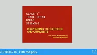 Retail unit 3 Session 3