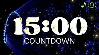 15 Minute Timer - Relaxing Music and Bubbles