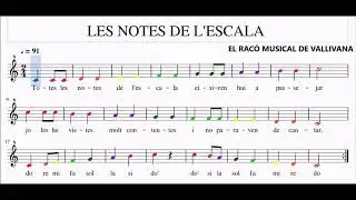 TOTES LES NOTES DE L'ESCALA.