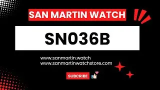 San Martin Gradient Dial Vintage Dive Watch SN036B