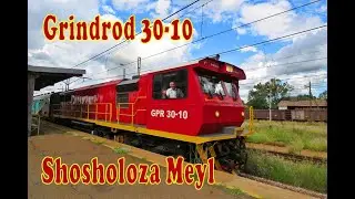 Grindrod 30-10 Departing Klerksdorp Station With The Shosholoza Meyl