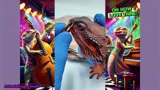 Cute Jazz Song I Wrote For My Bearded Dragon 🦎 Adorable, Funny, Amazing Reptiles 💕Astounding Animals