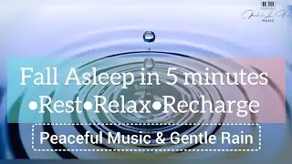 Healing Soaking Music & Gentle Rain😴 #christianmeditationmusic #anointedmusic #reflectionmusic