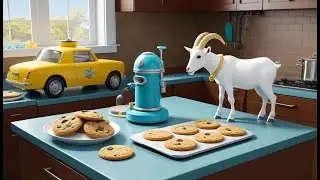 Mary Had a Robot Goat | Fun Robot Song for Kids | Imaginative Animal Rhyme