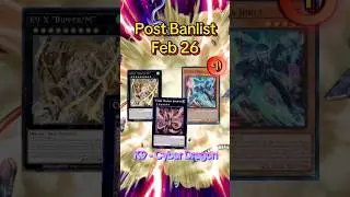 Cyber Dragon - K9 post Banlist Feb2026