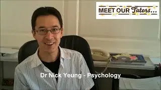 Meet theTutors | Dr Nick Yeung