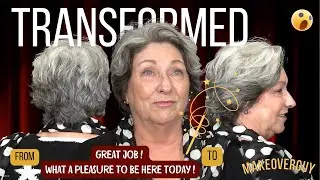 Dramatic Silver Hair Makeover &ndash; Watch the Stunning Transformation!