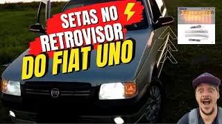 SETAS UNIVERSAIS DE RETROVISOR! SERVEM EM QUALQUER CARRO!