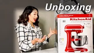 Unboxing Kitchen Aid Professional Series 6 Quart Bowl Lift Stand Mixer