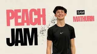 Sam Mathurin (6&rsquo;5&rdquo; SG/SF) | Peach Jam Highlights | UPlay Canada | Class of 2029