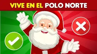 🎁 Test Navideño - ¿Cuánto sabes de la Navidad? 🎄🎁 Verdadero y Falso | 25 Preguntas y Respuestas