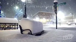 12-13-2022 Deadwood, SD - Heavy Snowfall Blizzard Conditions