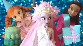 Disney Princesses Toys English Mini Movies Compilation 1 -Elsa Birthday, Mermaids + More! 1.5 Hours!