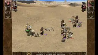 Heroes III WoG - Minotaurs & Minotaur Kings vs Brutes (99999 of each unit)