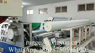 Automatic maxi roll paper machine production line