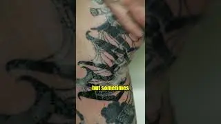 SECOND SKIN DID NOT WORK ON THE SIDE KNEE TATTOO