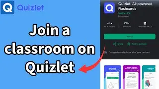 How to Join a Classroom on Quizlet App? Enroll a Class on Quizlet App on Android 2024