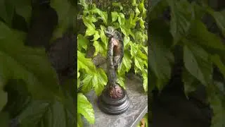 Vienna bronze statuette Angel spread his wings